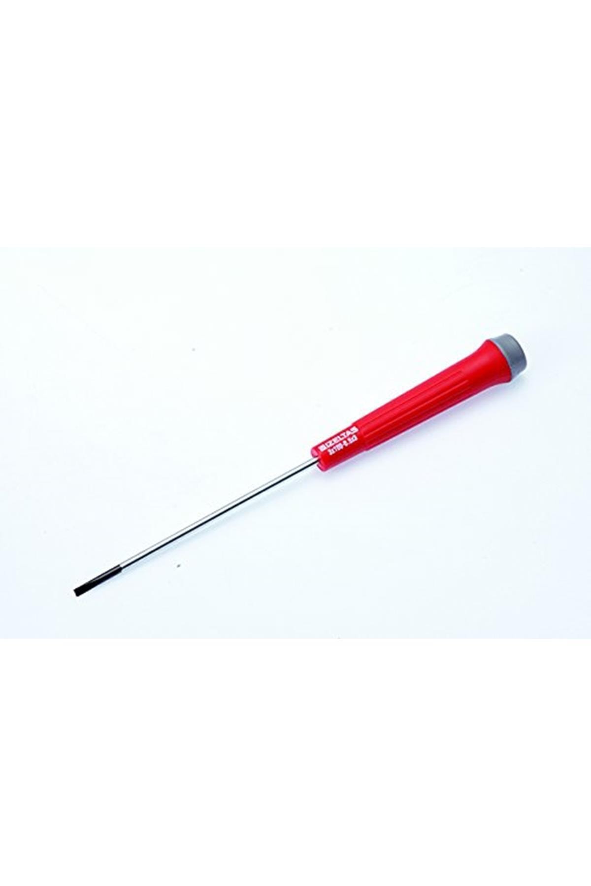 İZELTAŞ Marka: 4500174125 Elektronikçi Tip Klemens Düz Uçlu Tornavida, Kırmızı, 4 X 125 Mm Kategori