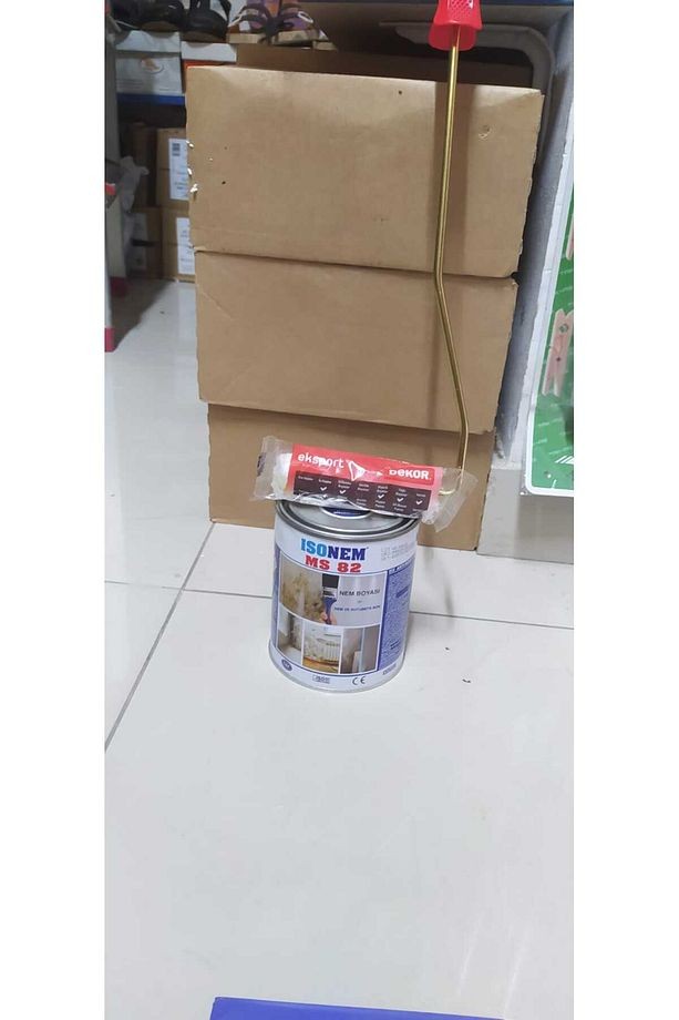Ms 82 Nem Ve Rutubet Boyası 1 Kg. Beyaz Dekor Parmak Rulo 10 Cm 1 Adt Öz Bayar