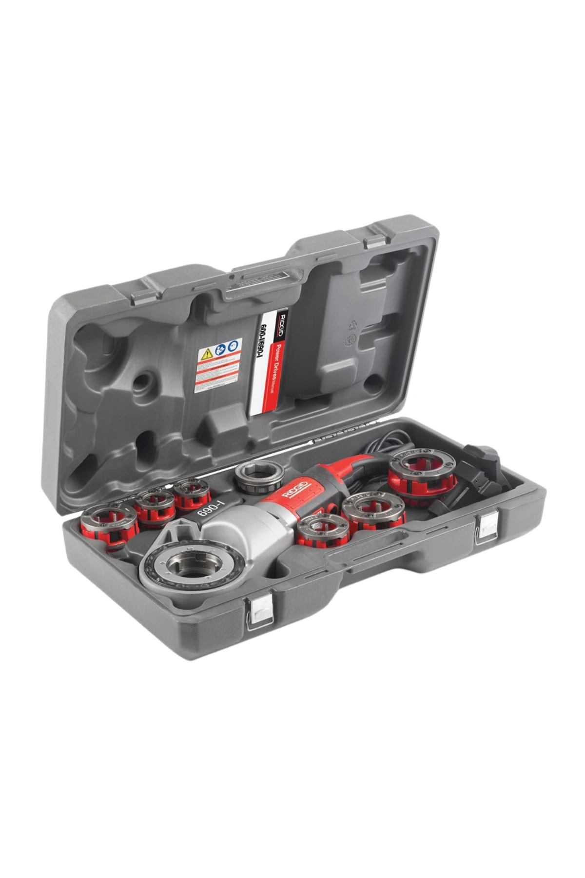 Rıdgıd 44933 Model 690-I 1/2''-2''Elektrikli El Paftası