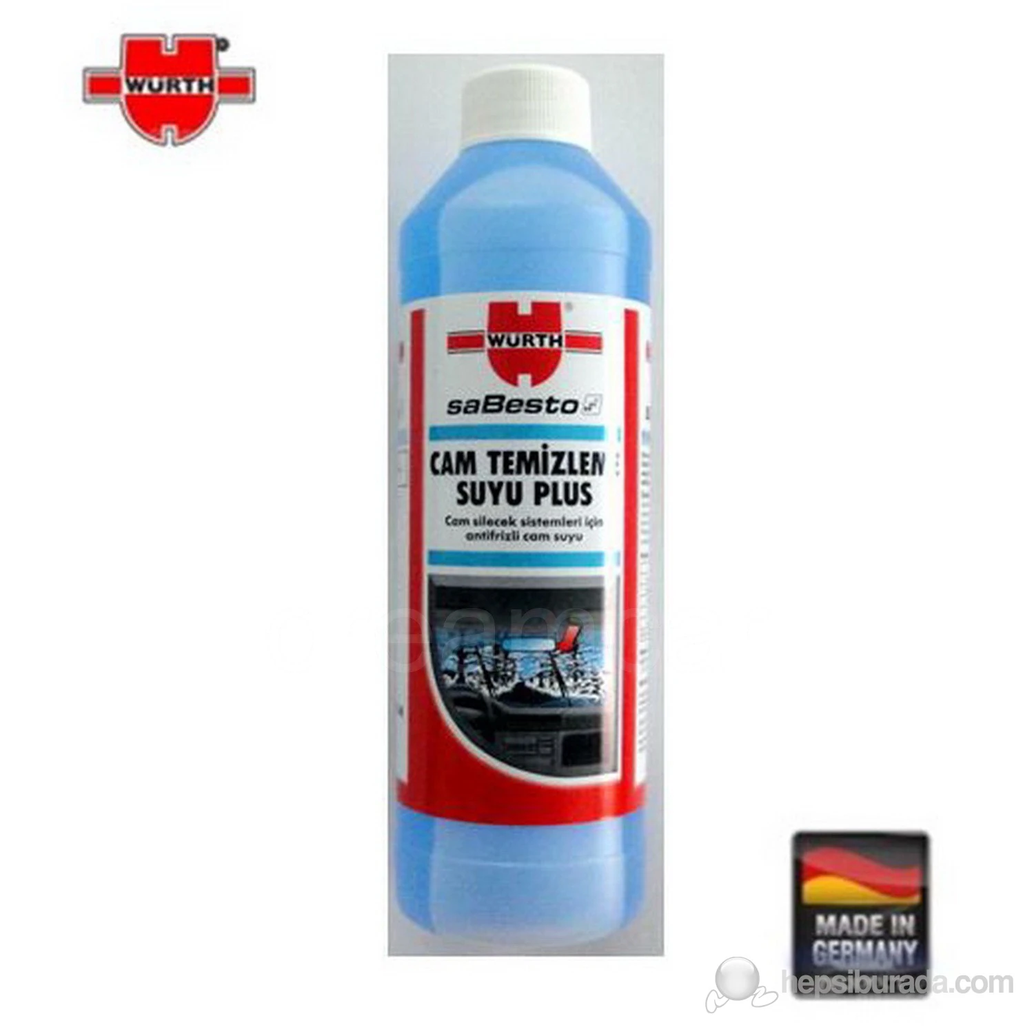 Konsantre Cam Suyu Plus 1000 ml - Buzlanmaya Karşı Etkili Limon Ferahlığı