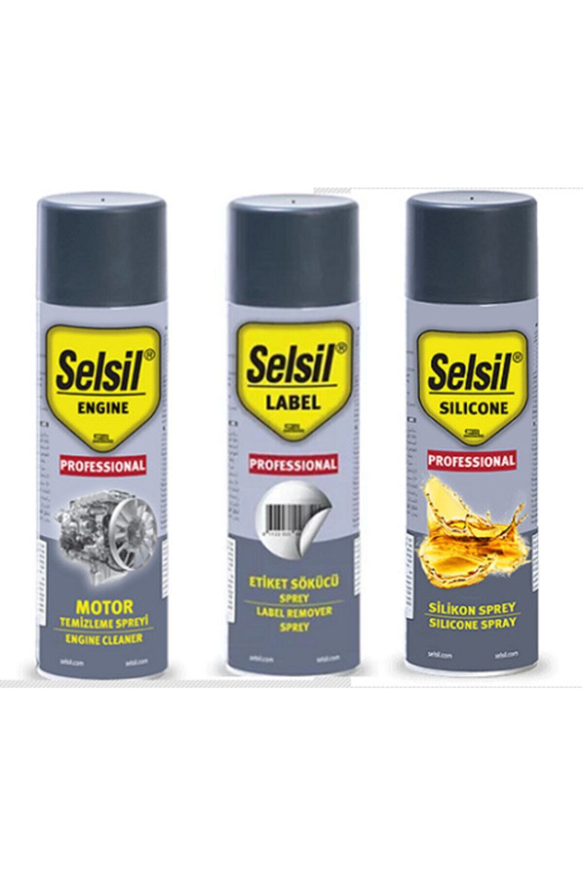 Motor Temizleme Spreyi 200 Ml - Silikon Sprey 200 Ml - Etiket Sökücü 200 Ml