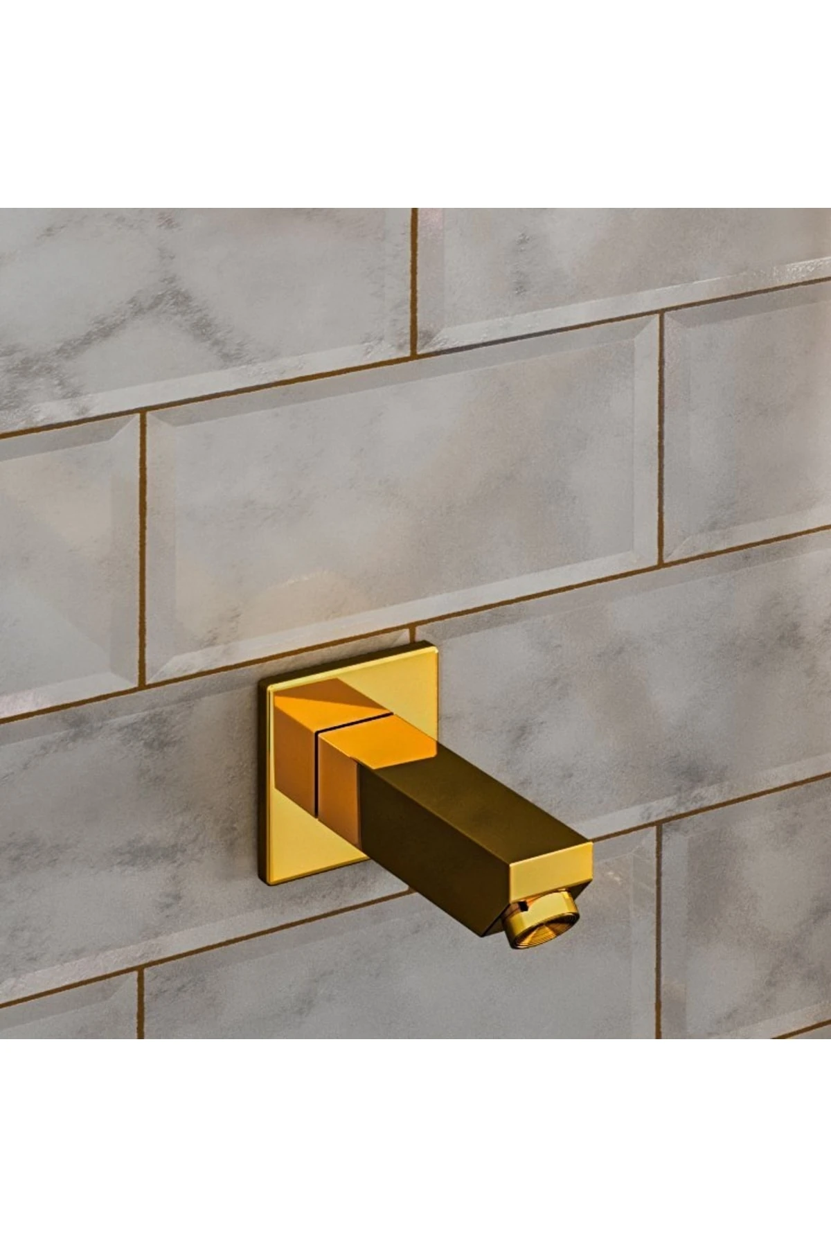 Fause Ankastre Batarya Gaga Çıkış Ucu Kare Altın Kgg103-g