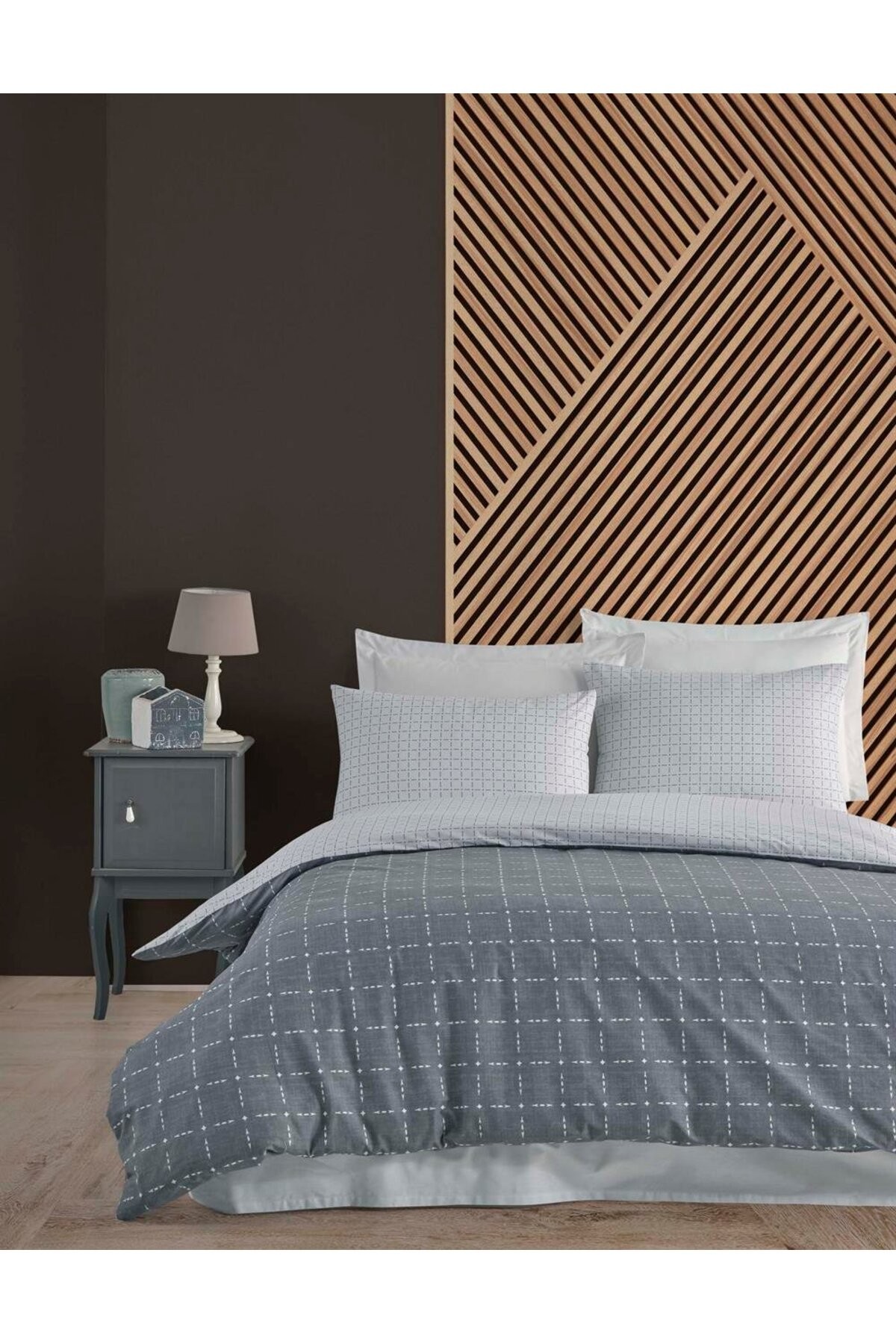 Lewis Marble Tek Kişilik Nevresim Takımı