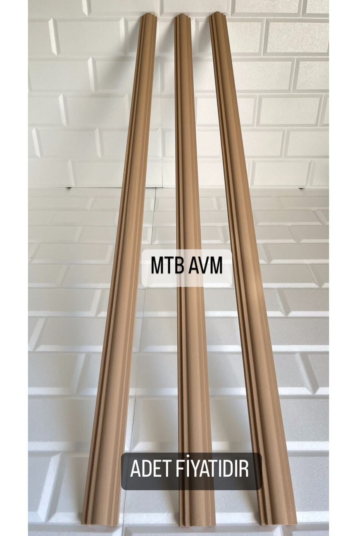 Mocha Minella01 Duvar Çıtası Dekoratif Kendinden Yapışkanlı Stropiyer 4cm 100 Cm