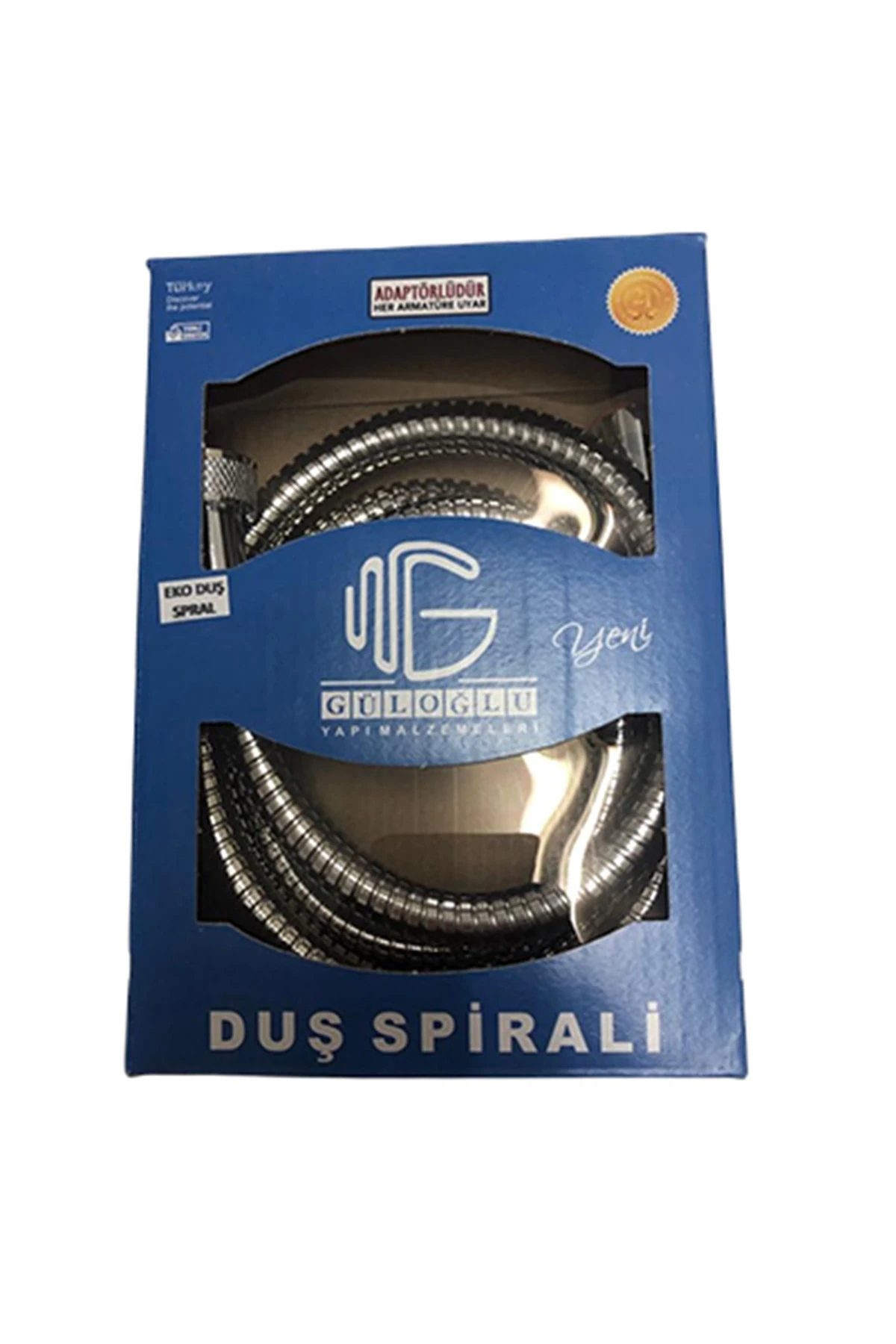 Krom Duş Spirali (spral) Paslanmaz Kopmaz (150 Cm)