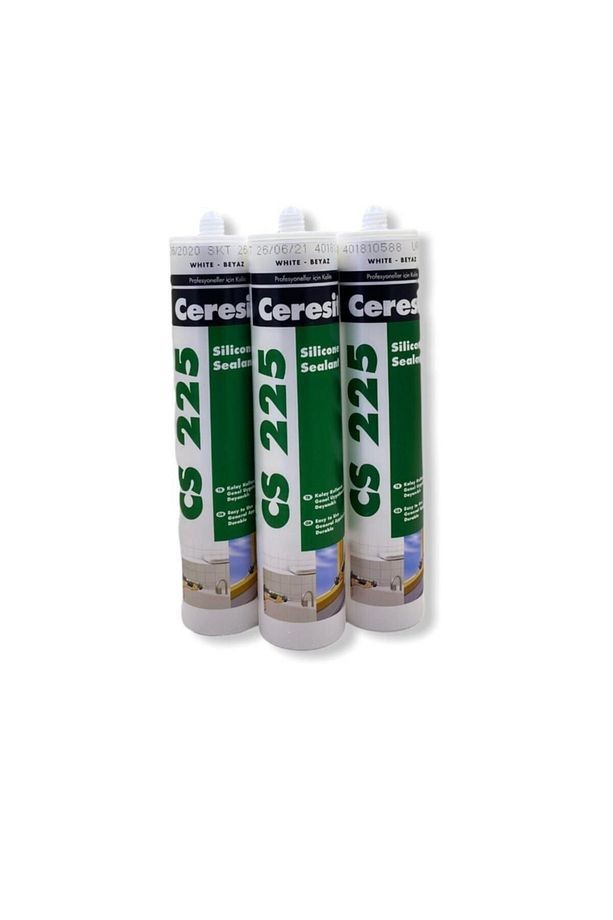 Şeffaf Silikon 280 ml X 3'lü Set Yeni Tarihli Ürün