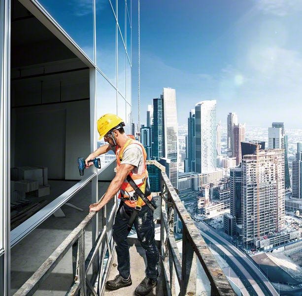 BOSCH Gsr 180-LI + Glı 18V-300 2X1.5AH Çift Akülü Delme Vidalama Makinesi - 06019F8103