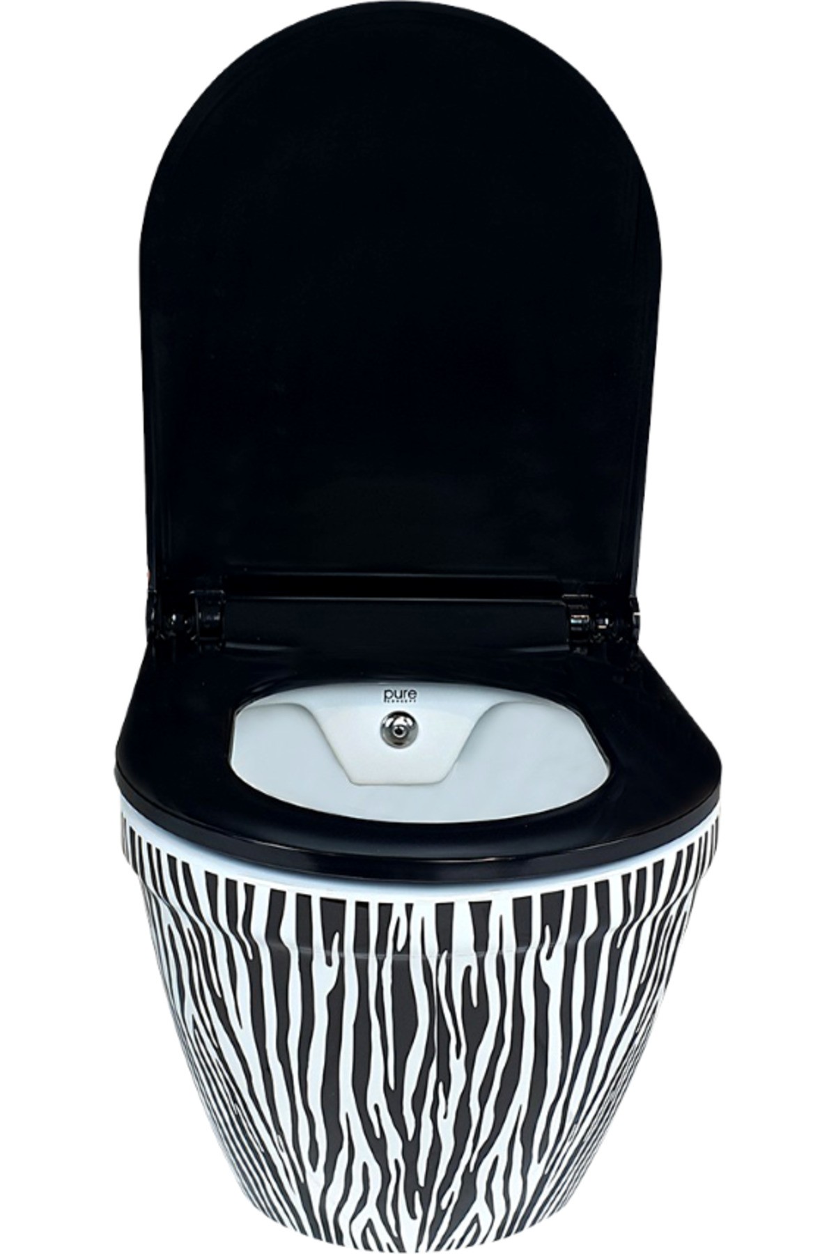 Pure Zebra Asma Klozet Wh-794 Soft Kapak