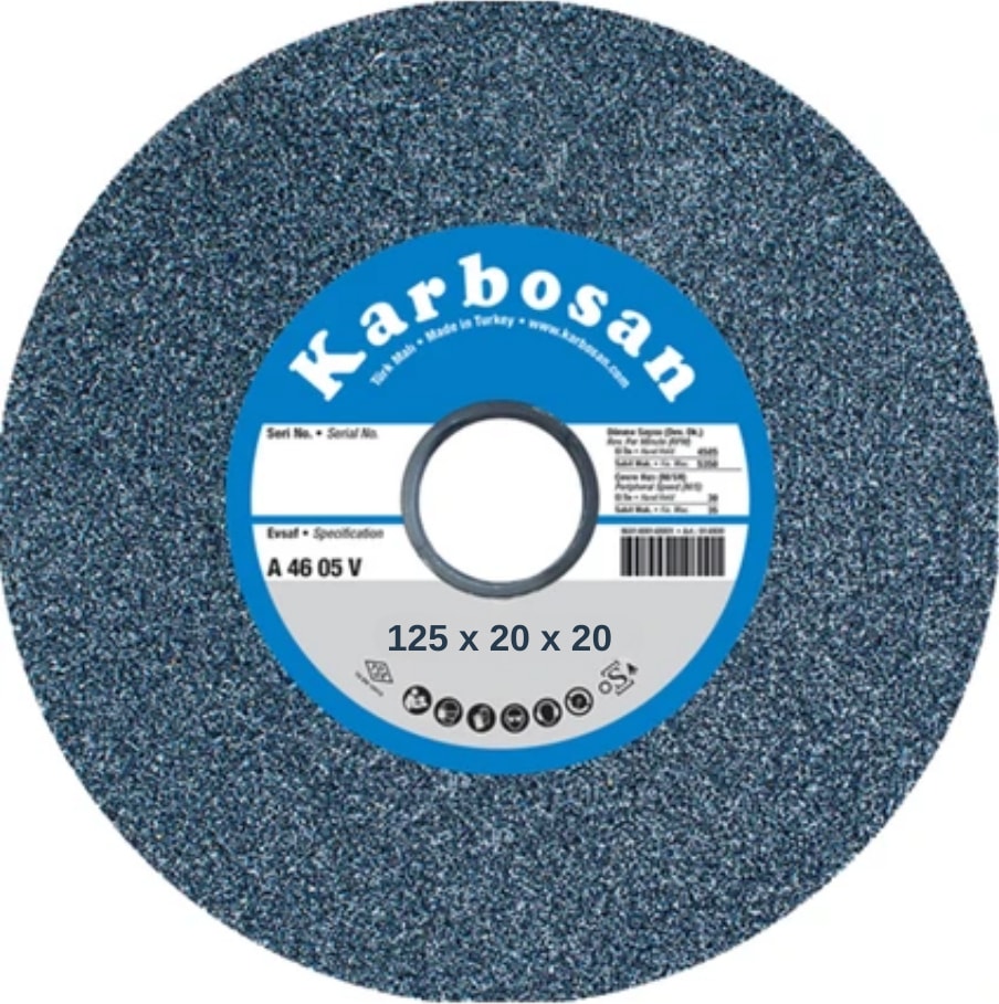 KARBOSAN 914830 125 x 20 x 20 Taşlama Taşı 5 Adet