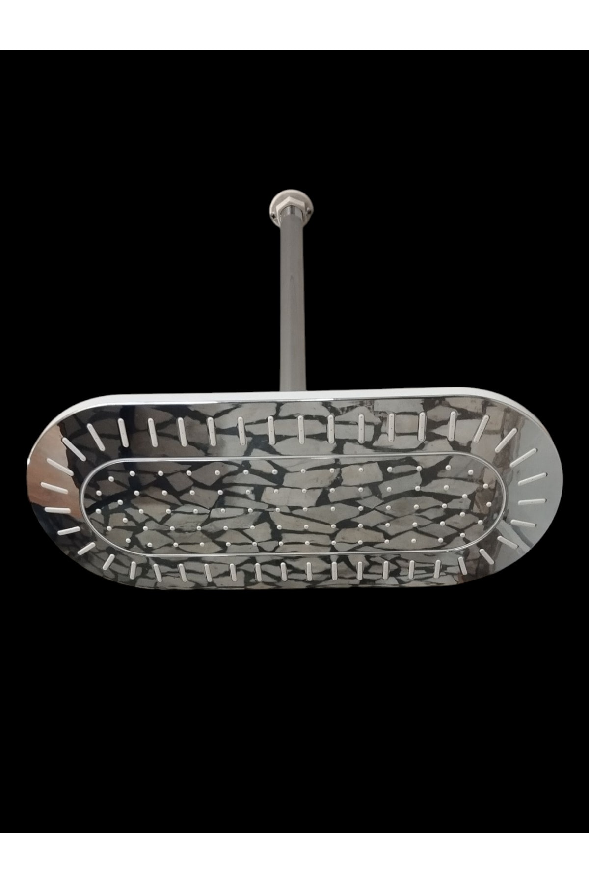 ankastre tepe duş sistemleri dikey boru ve tepe duş başlığı lüx