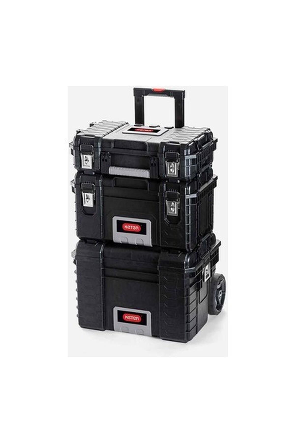 3 Katlı Rigid Takım Çantası Seti