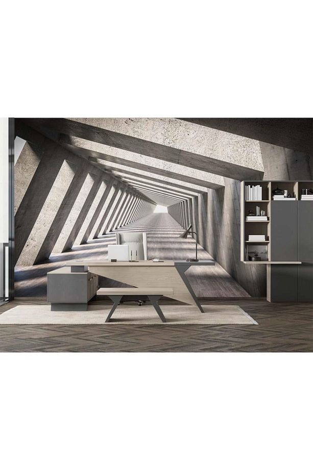 3 Boyutlu Derinlik Tünel Duvar Kağıdı 3d Duvar Kağıdı
