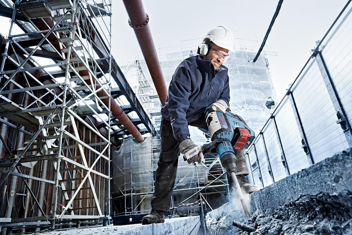 BOSCH Gbh 18V-45 C Tek Akülü Kırıcı Delici 8 Ah Procore Akü