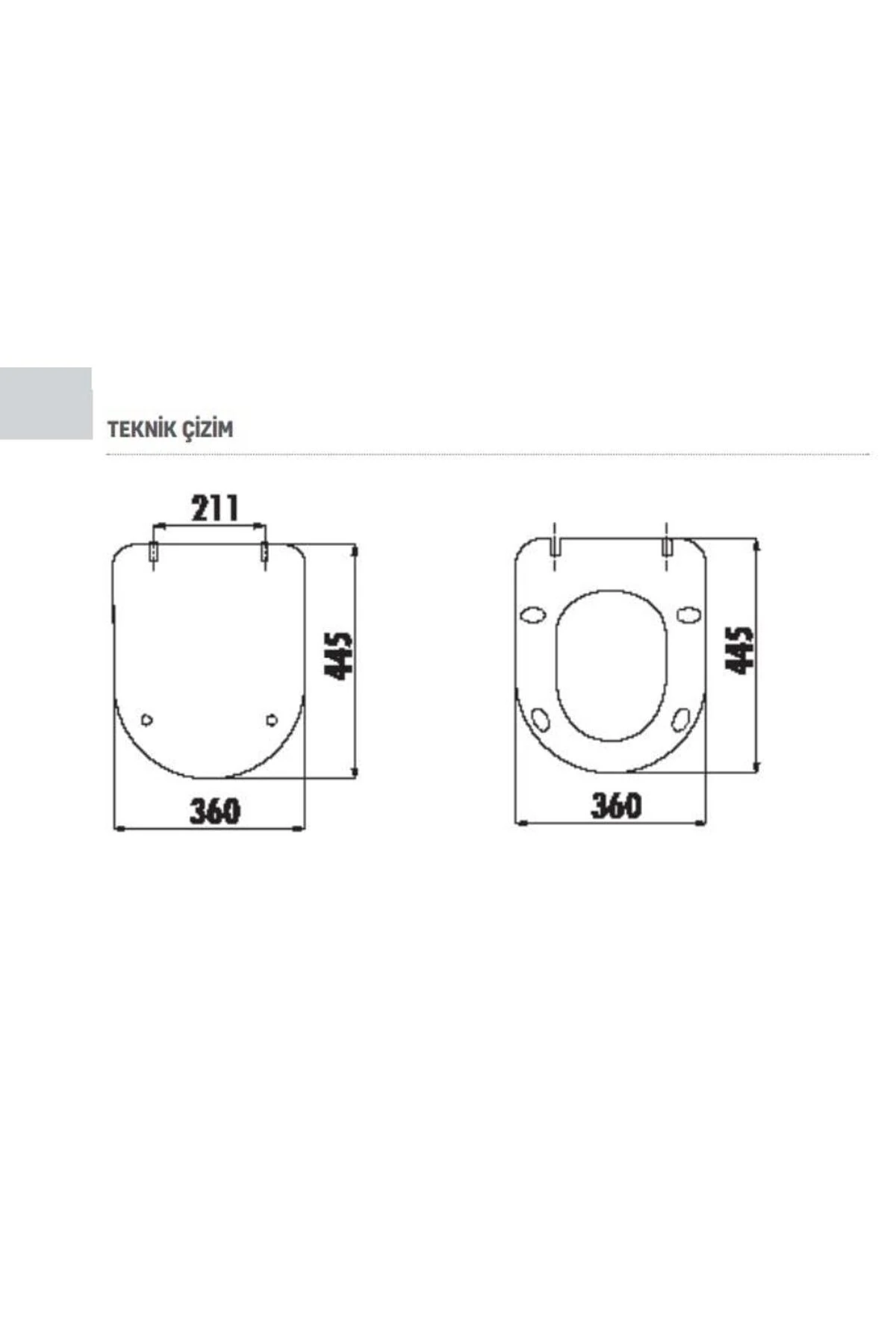 Free Rim-Off Kanalsız Asma Klozet (FE322.SM) Mat Siyah + Duck Yavaş Kapanan Kapak Mat Siyah