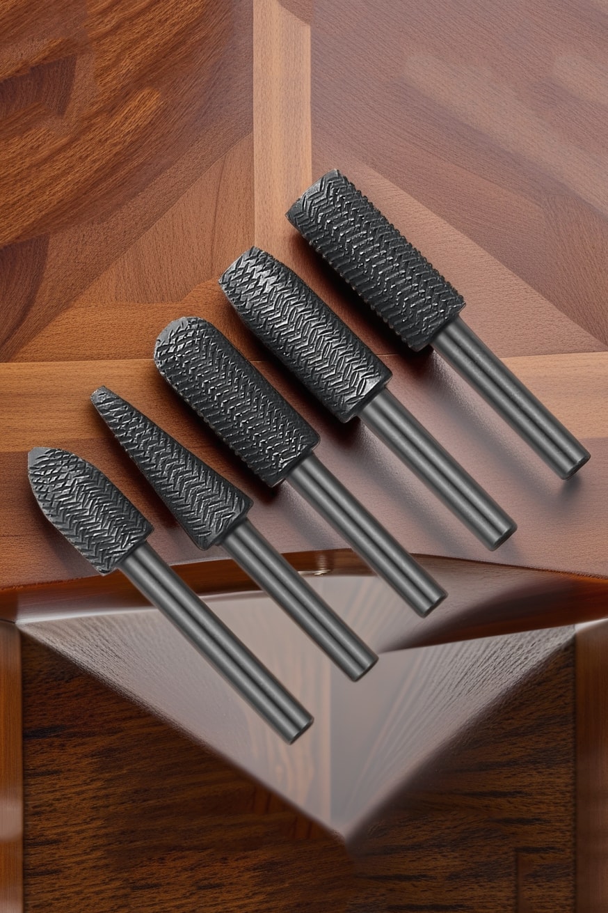 Tungsten Ahşap Oyma Şekillendirme 5 Li Eğe Seti