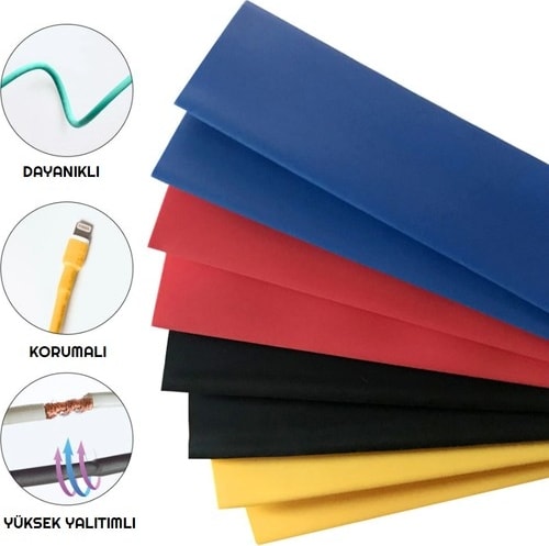 164'lü Heat Shrink Makaron Daralan Kablo Tamir Seti