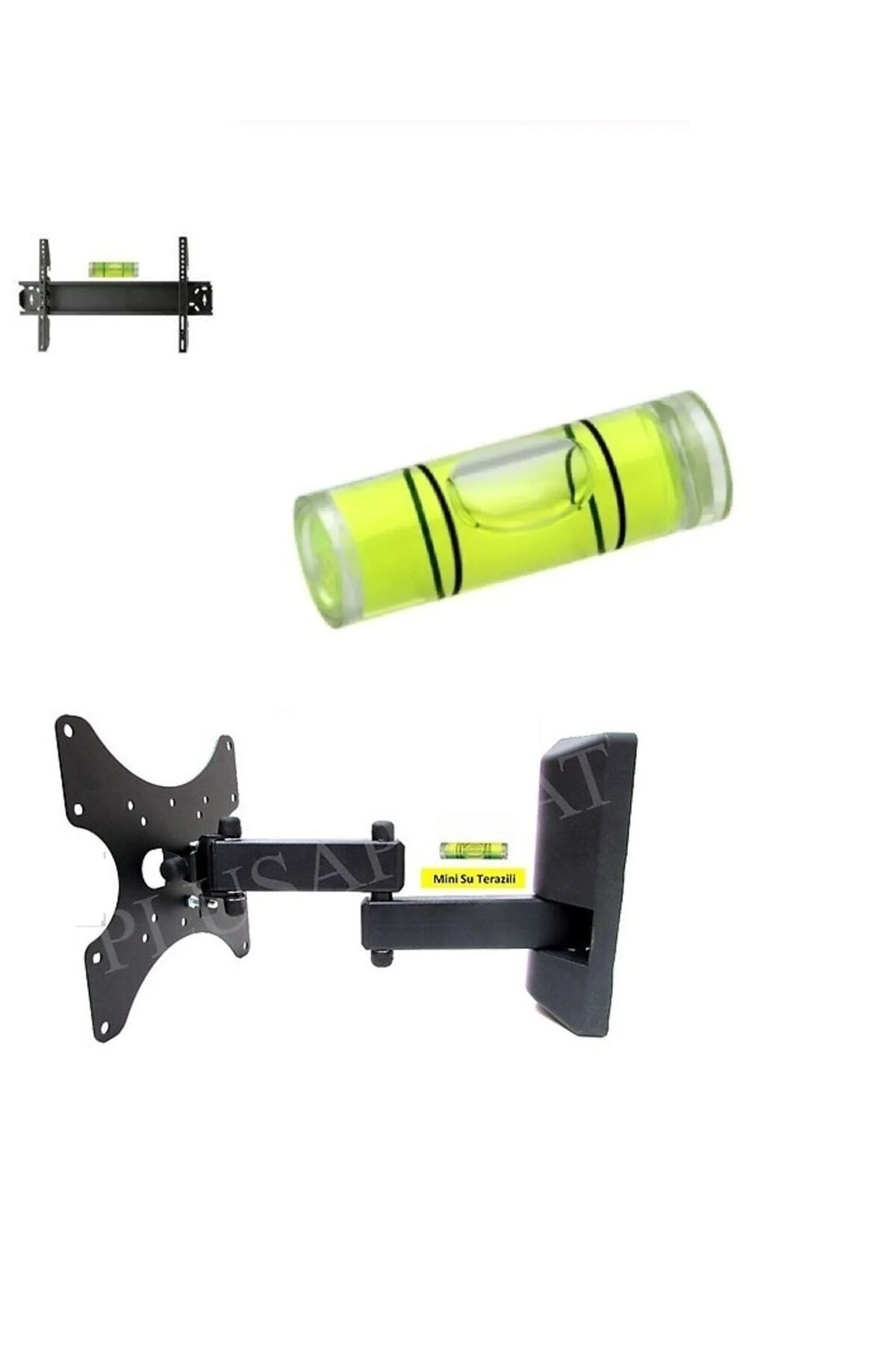 Su Terazisi Kapsülü Su Terazisi Tüpü Yatay Ölçüm (tv Askı Aparatı ) Proje 10 Adet Bubble Level