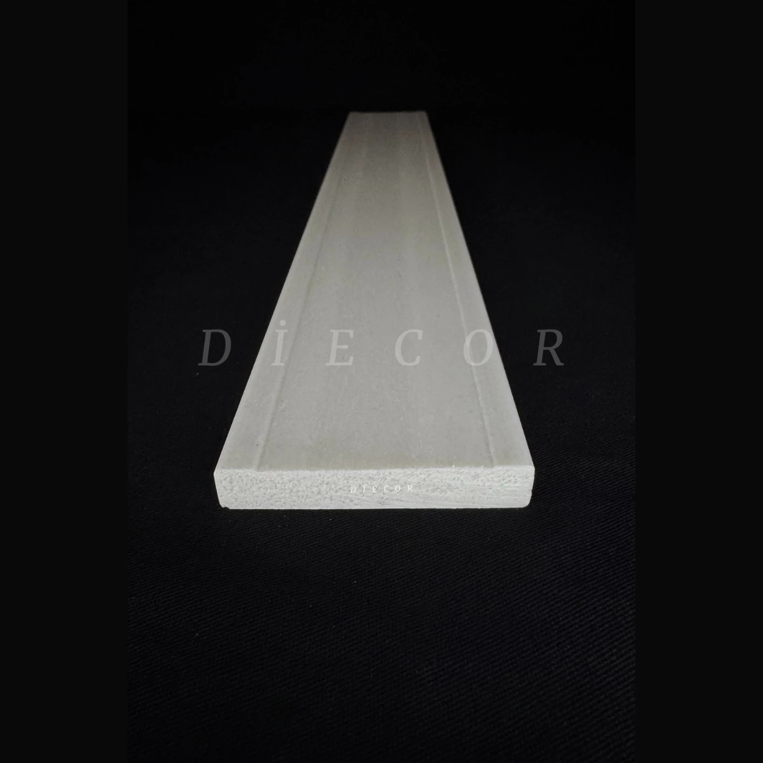 Dekoratif Boyanabilir 15 Adet 6 cm Polistren Duvar Çıtası