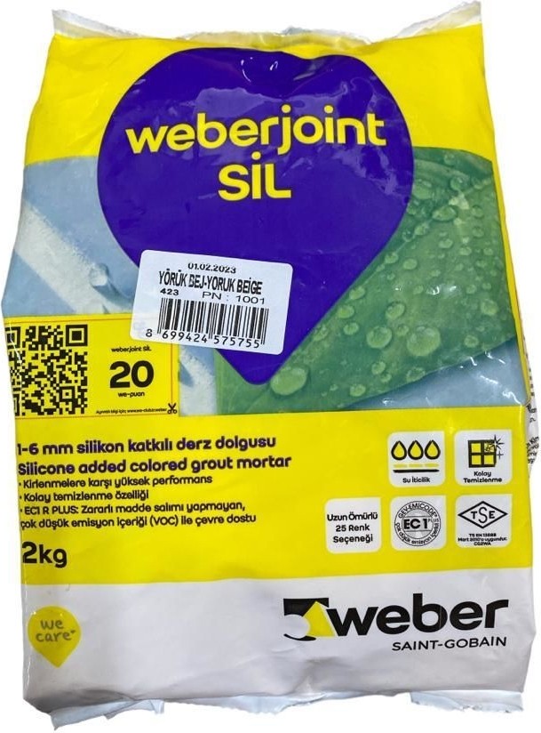 Joint Sil 423 Yörük Bej Kahve Derz Dolgu 2 kg