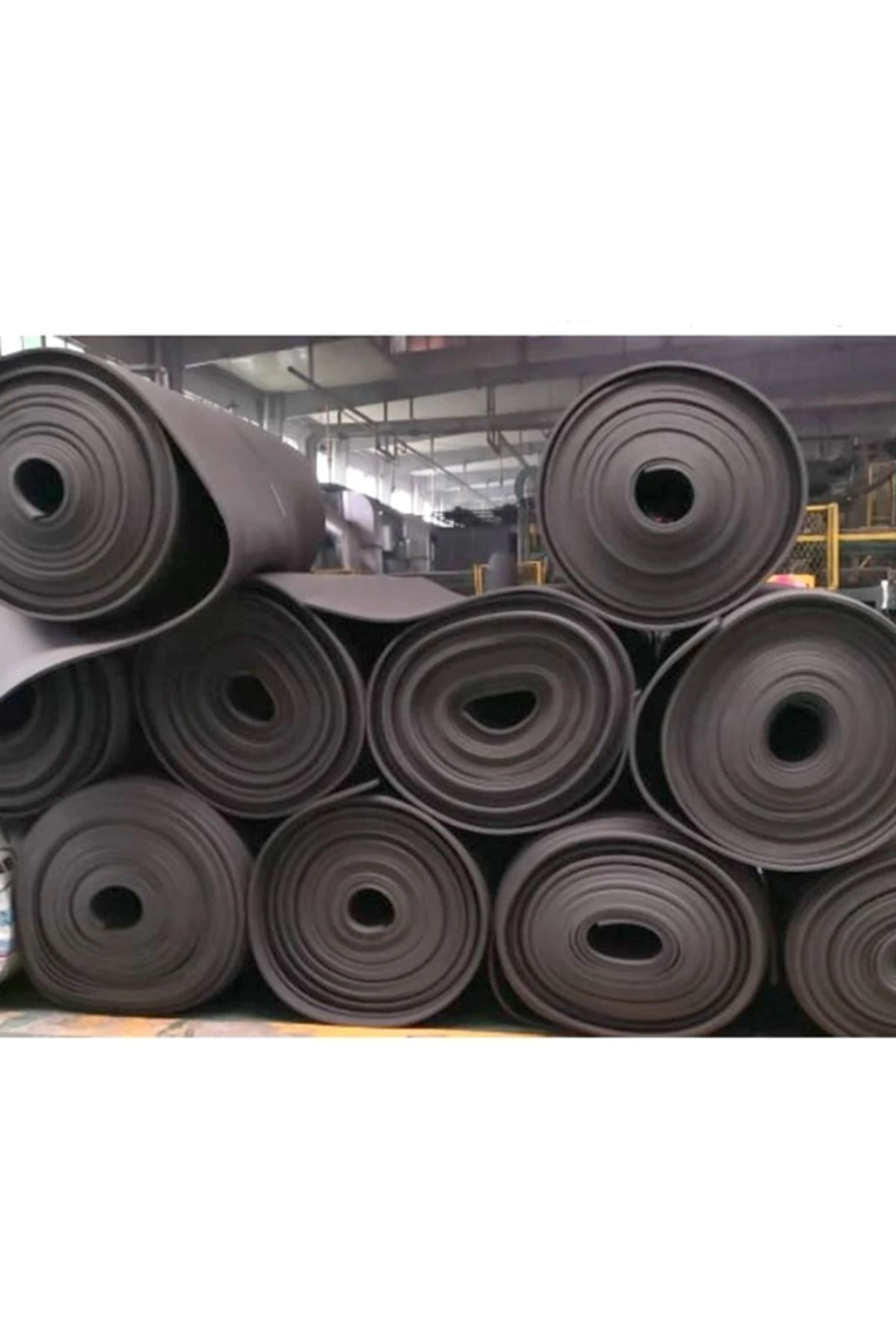 Kauçuk Izolasyon 6mm 120cm 36m2 Elastomerik Kauçuk Köpüğü Yalıtım Levhası (YAPIŞKANSIZ)