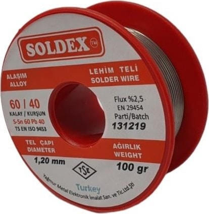 100 gr 1.2mm 60/40 Lehim Teli