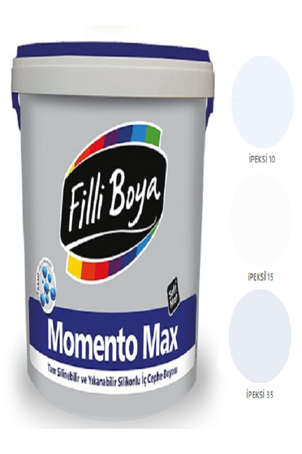 Momento Max Tam Silinebilir Yıkanabilir Silikonlu Mat Boya 1.25 lt