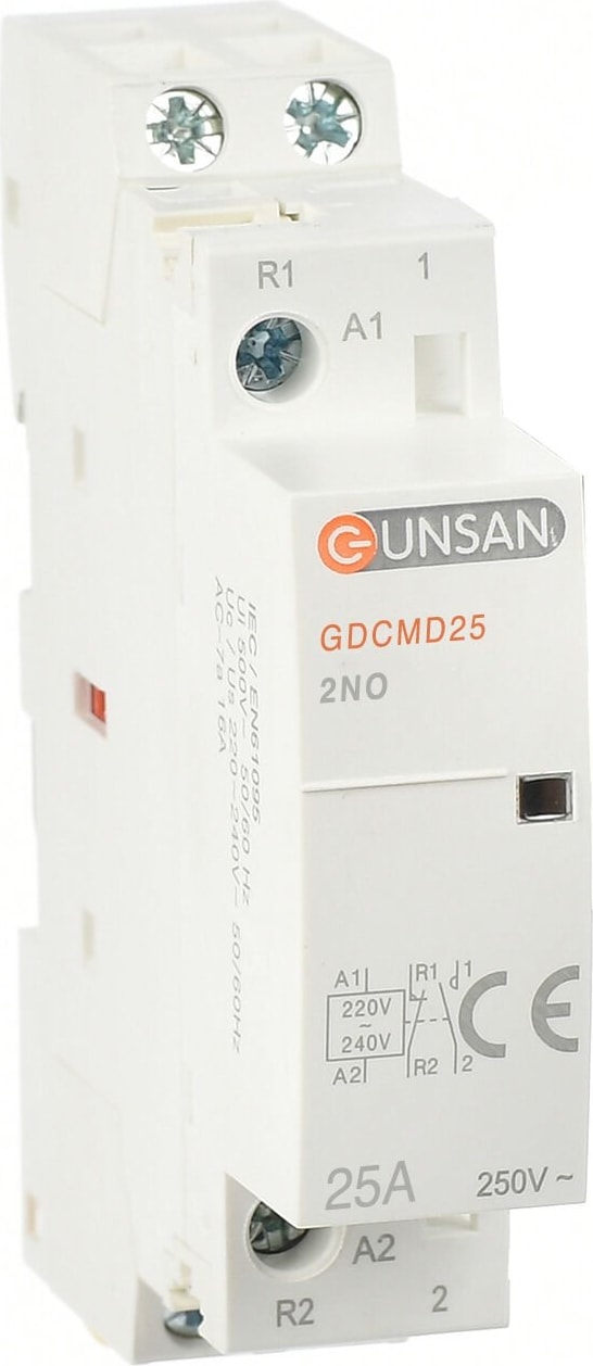 Valta Modüler Kontaktör 25A 2 Kutup 2no