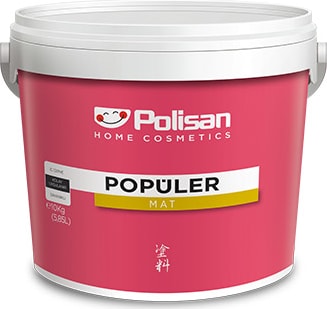 Popüler Plastik Mat Iç Cephe Boyası 10 kg