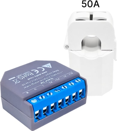 Em + 50 Amper Ampermetre Pensesi Akıllı Röle