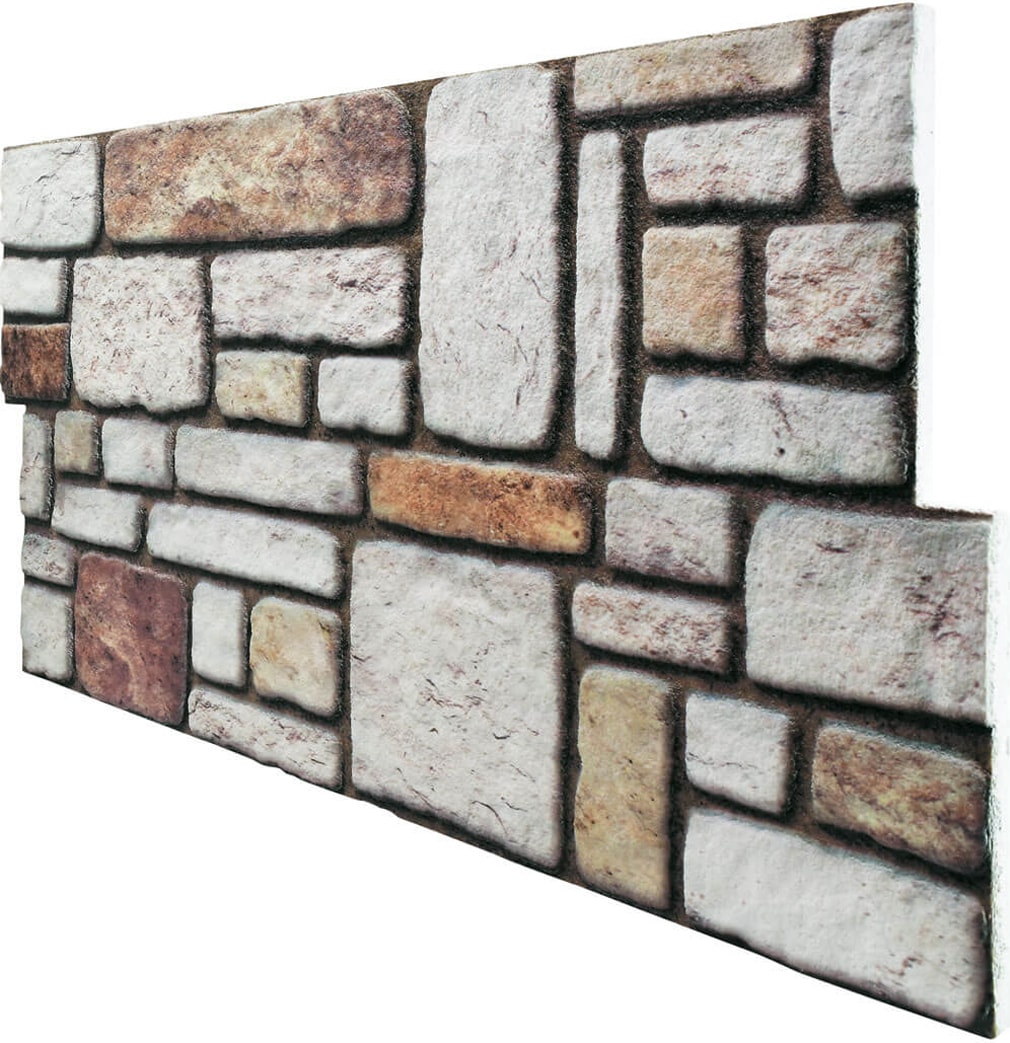 5 Adet (2,5m2) x Karma Taş Desenli 3 Boyutlu Renkli Strafor Köpük Duvar Kaplama Paneli (KR-303)