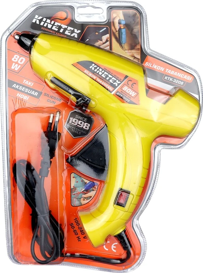 80W Anahtarlı Sıcak Mum Silikon Tabancası (5313)