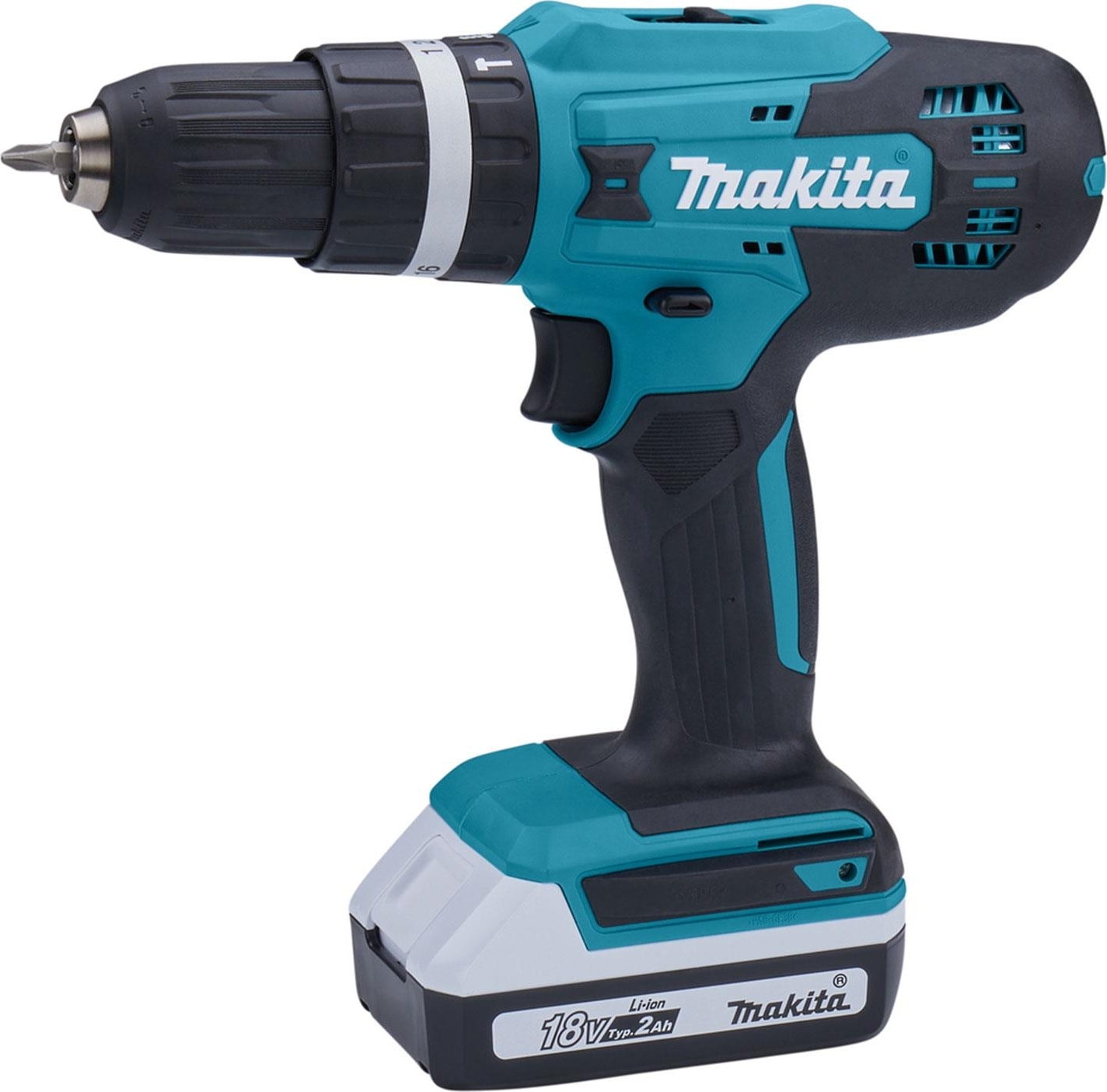 MAKİTA HP488D002 Çift Akülü Darbeli Matkap Vidalama 18 V 1,5 Ah