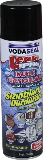 Leak Fix Kauçuk Izolasyon Spreyi Siyah 396gr