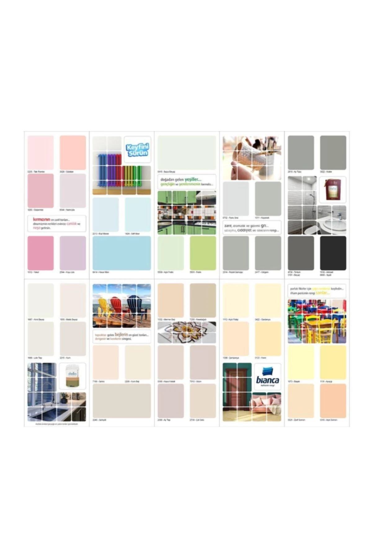 Stella Su Bazlı Saf Akrilik Boya 1Lt 2206 Kum Beji