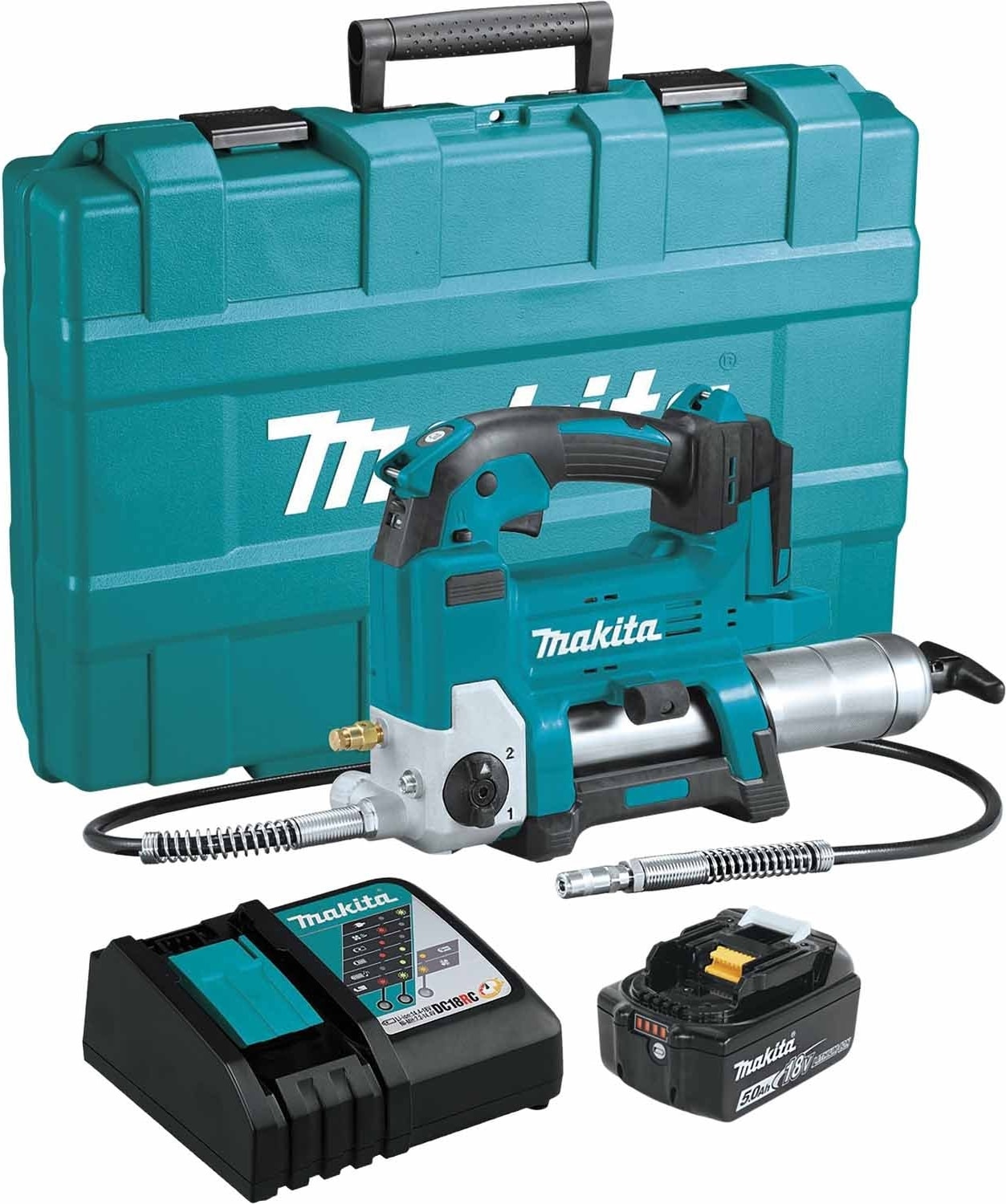 MAKİTA Akülü Gres Tabancası 18V Rm DGP180RT Tek Akülü