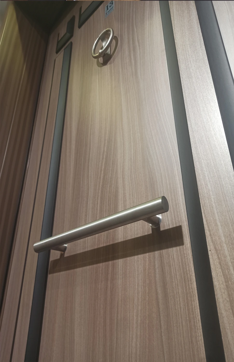 Eskitme ( Tanganika ) Kabartmalı Model Daire Kapısı, Çelik Kapı, Villa Kapısı