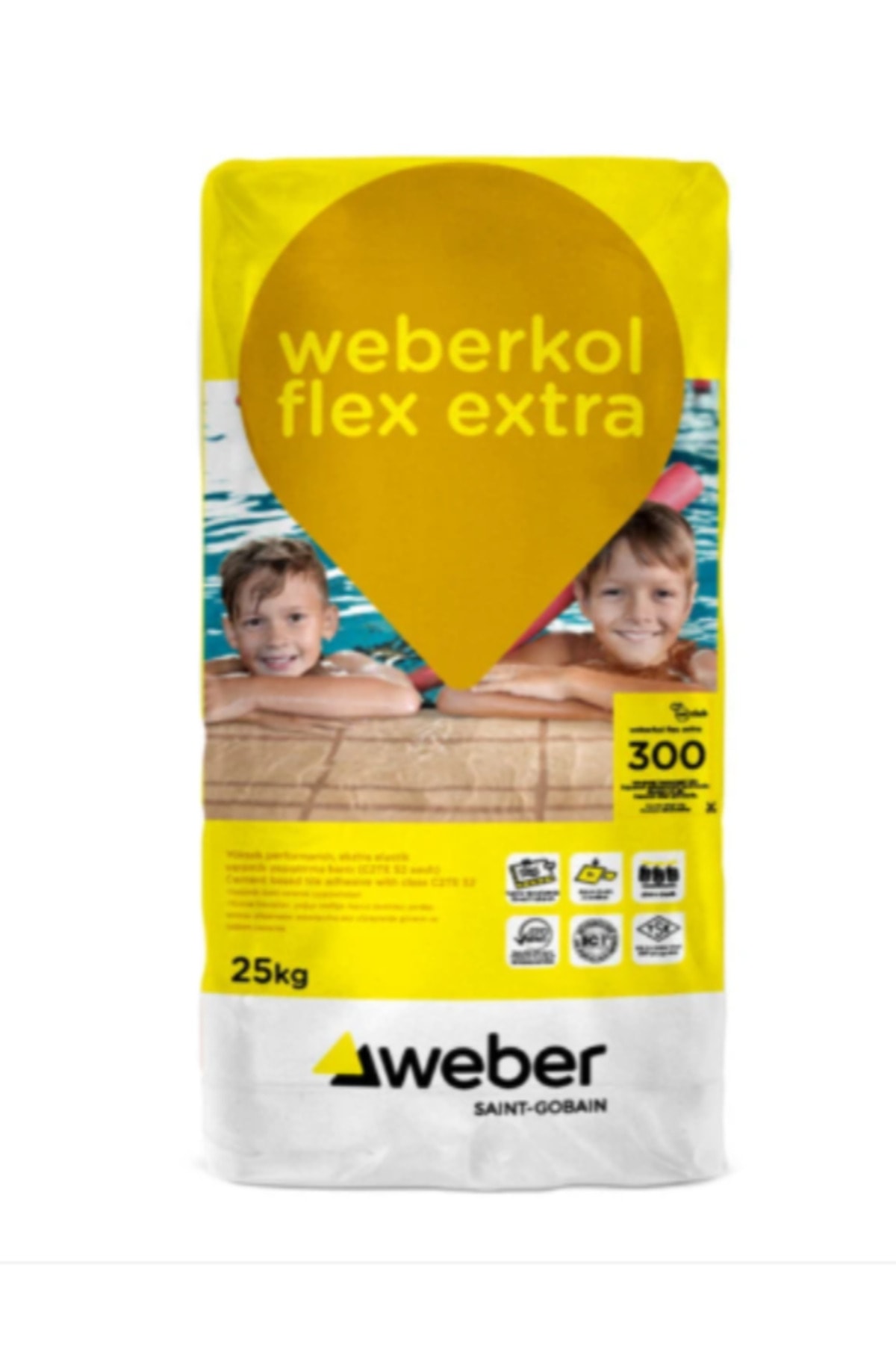 Weberkol Flex Extra Seramik yapıştırma harcı 25 KG