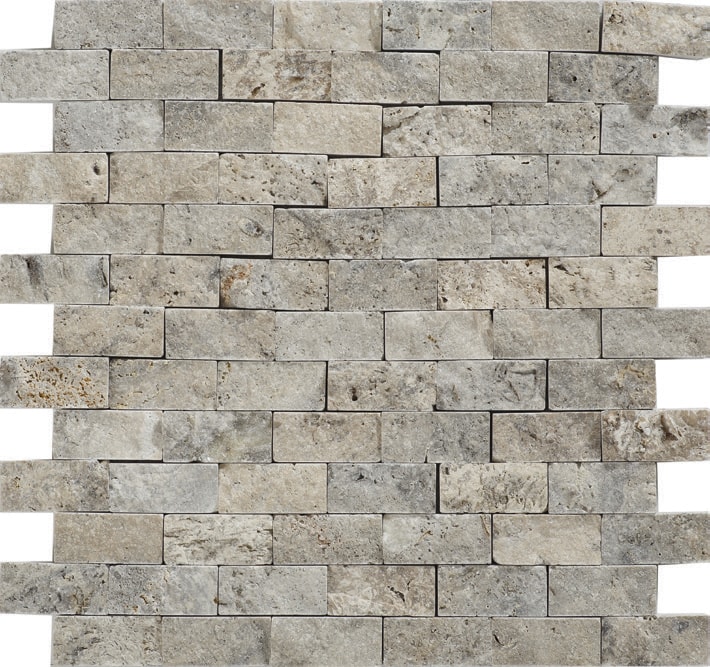 Gri Traverten Patlatma Taş 2,3 x 4,8 cm