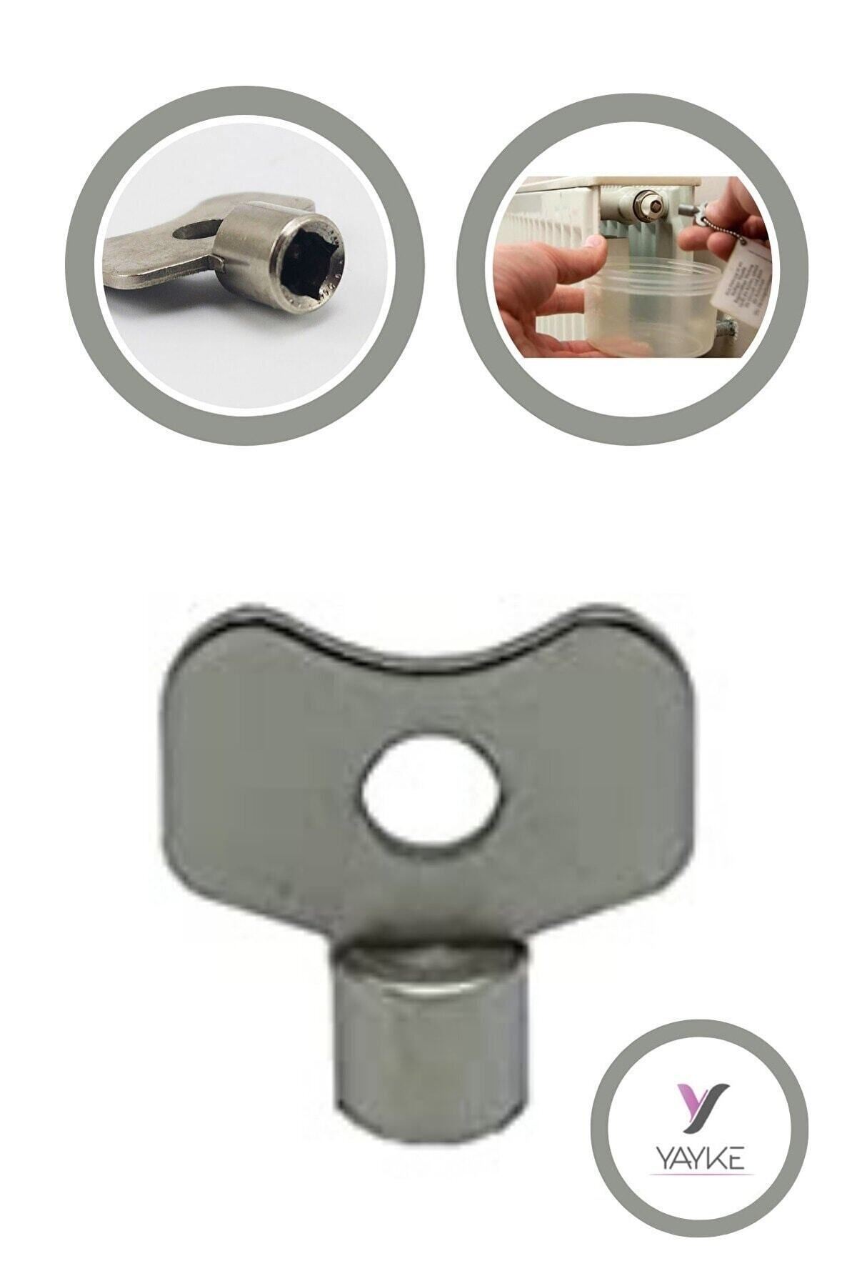 Radyatör Petek Havlupan Hava Alma Purjör Anahtarı Aparatı (1 Adet)