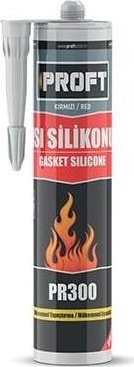 Isı Silikonu Kırmızı 310 ml