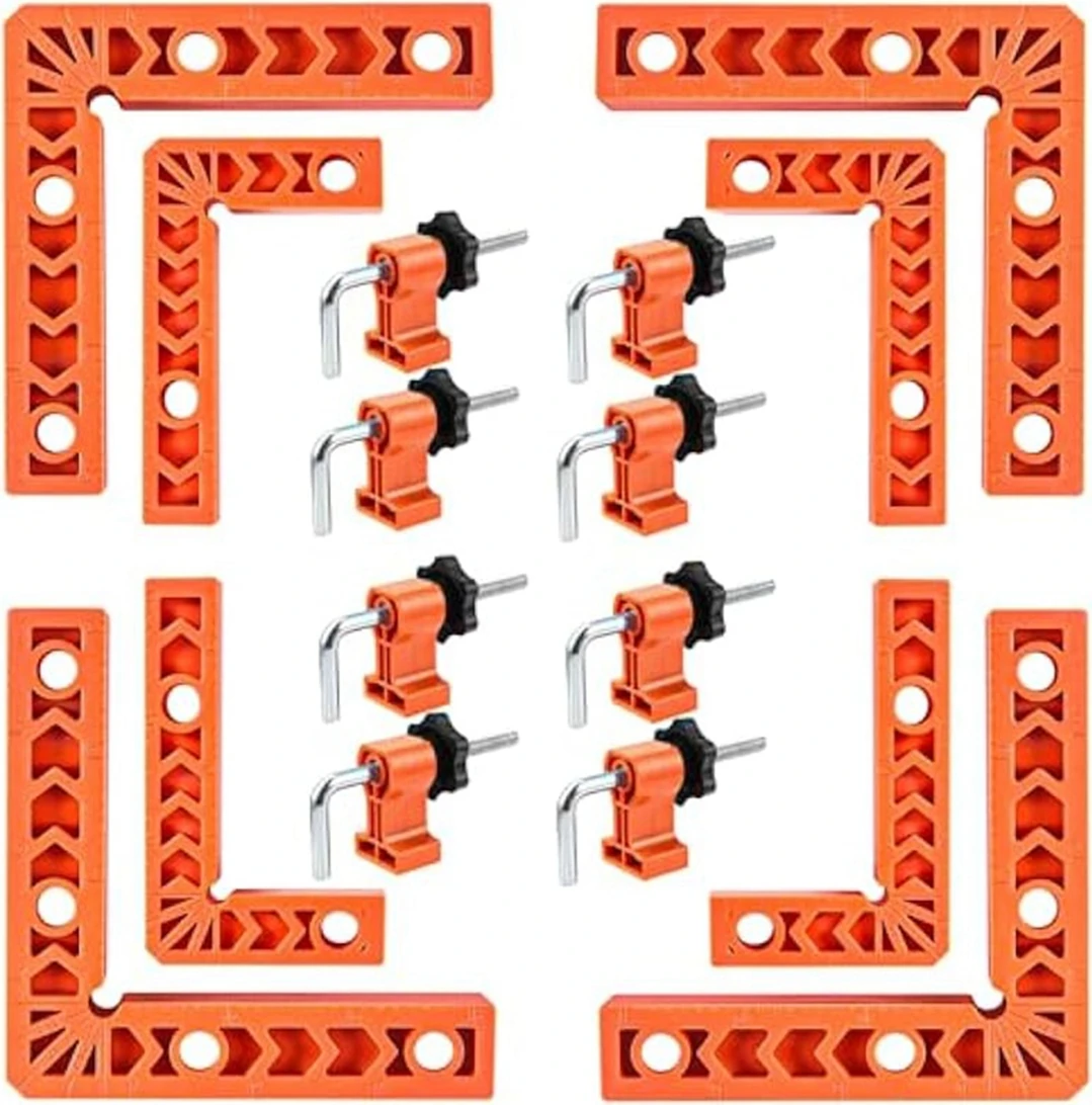 90 Derece Kelepçe, Konumlandırma Kareleri, Kelepçeli Sağ Açı Kelepçesi, Köşe Kelepçeleri Resim Çerçeveleri Için Ağaç Işleme Aleti (Yurt Dışından)