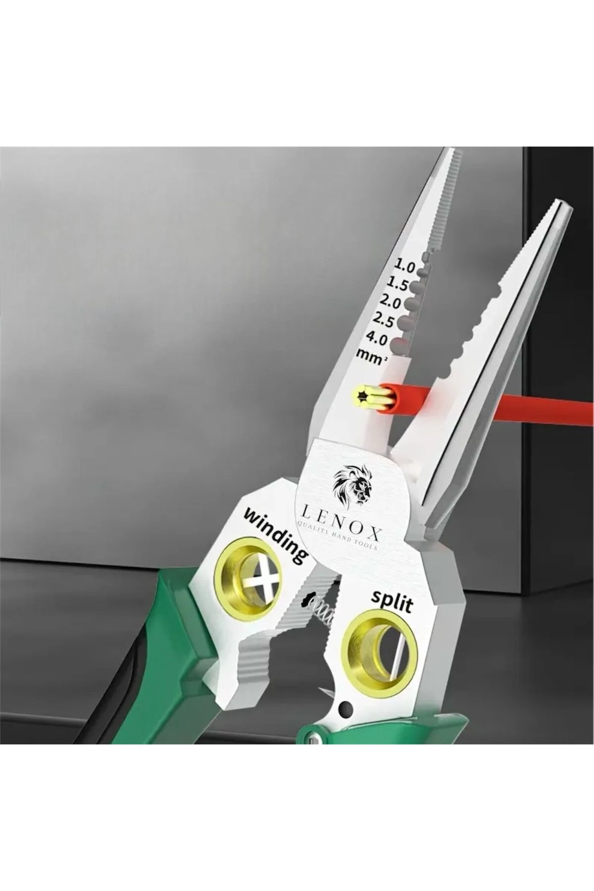 ÇOK AMAÇLI 8 FONKSİYONLU ELEKTRİKÇİ KABLO SOYMA PENSESİ