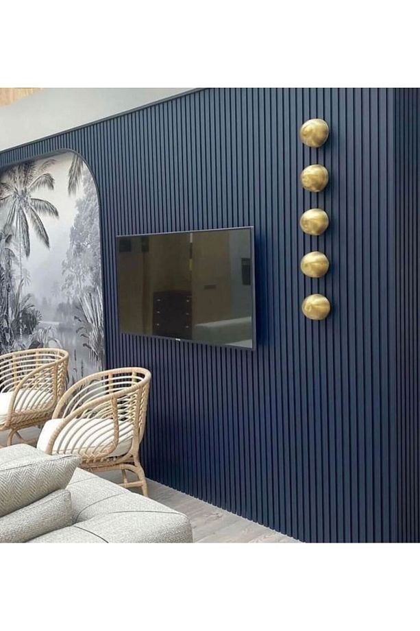 AKYÜREK STORE LB 3783 MODEL SUPRAMAT LONDRA MAVİ DEKOR PROFİL DUVAR KAPLAMA PANEL LAMBİRİ