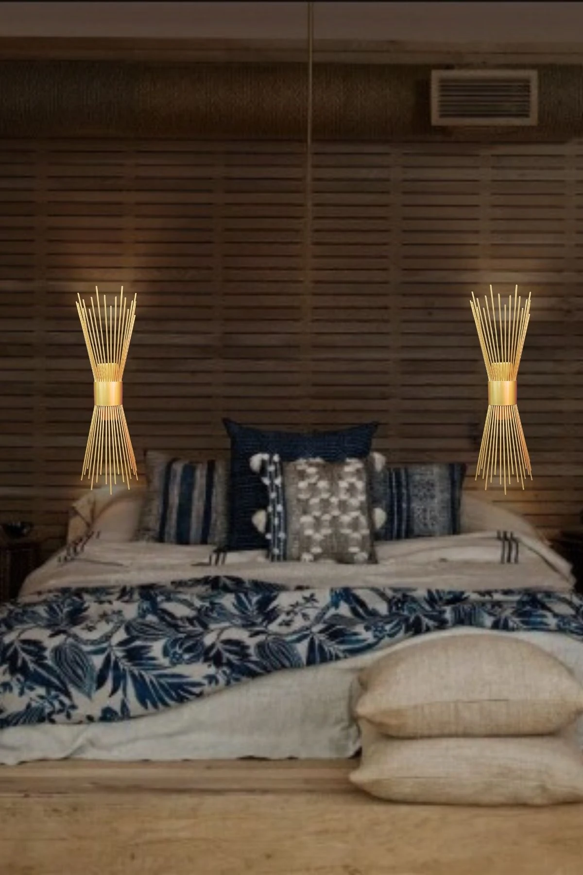 Kirpi Aplik Eskitme, Pilli Aplik, Anahtarlı, Pilli Elektrikli Ledli Duvar Aplik, Gece Lambası