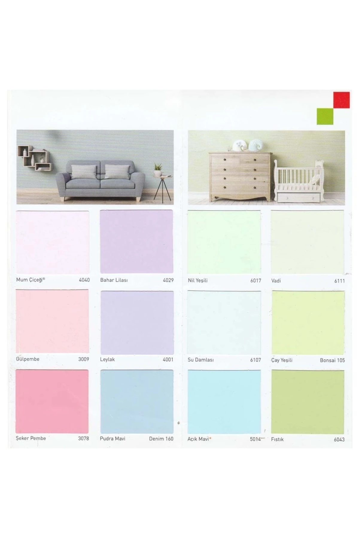 Silikonlu Mat Iç Cephe Boyası 3.5 Kg Açık Leylak