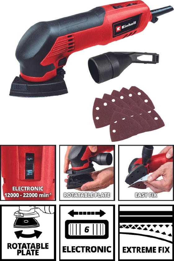 Tc-Ds 20 E, Üçgen Zımpara Makinesi