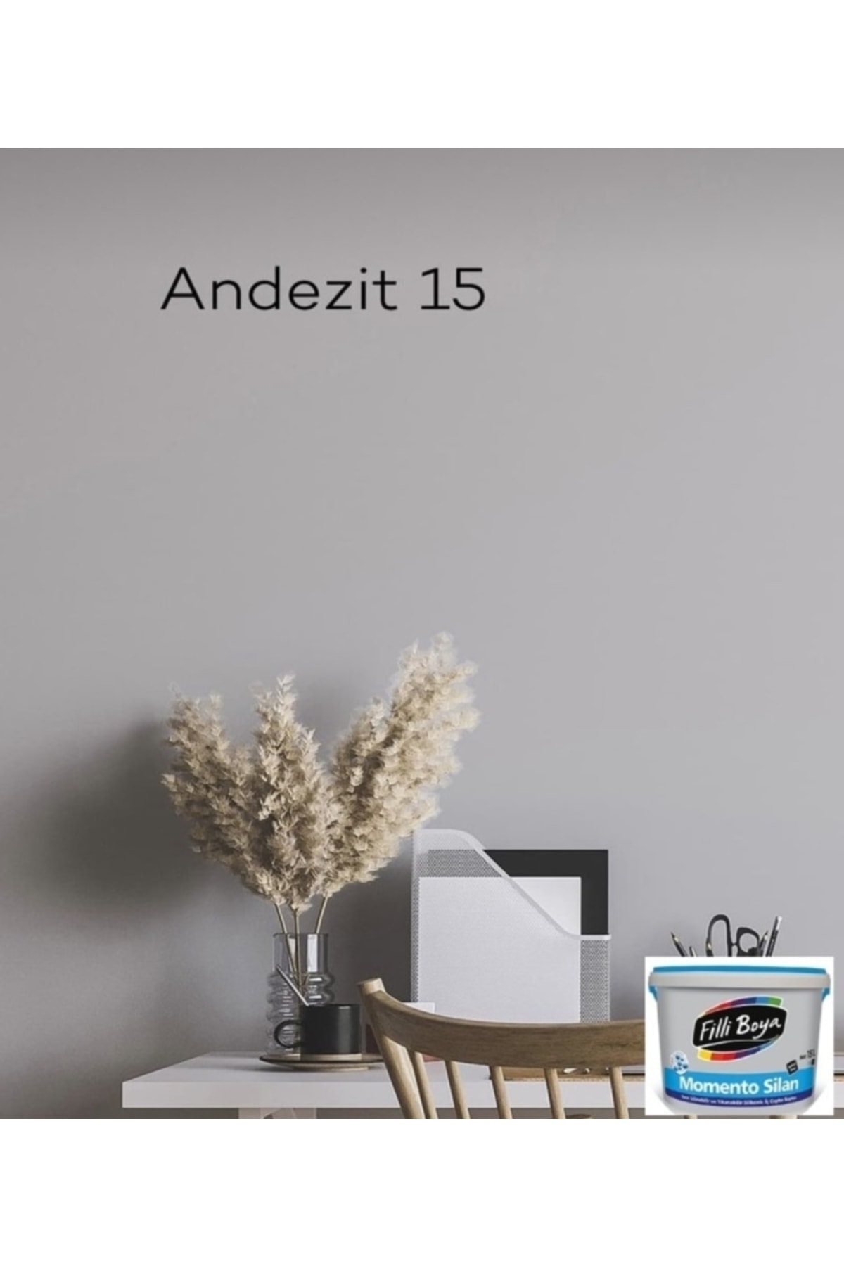 Özaydoğanlar Momento Silan Yıkanabilir Tamsilinebilir Iç Cephe Andezit15 2.5 Lt