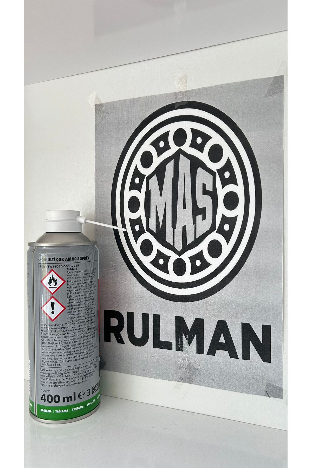 MULTİ ÇOK AMAÇLI SPREY WD40 YAĞLAMA VE SIZMA ÖZELLİKLİ YAĞ 400 ML.