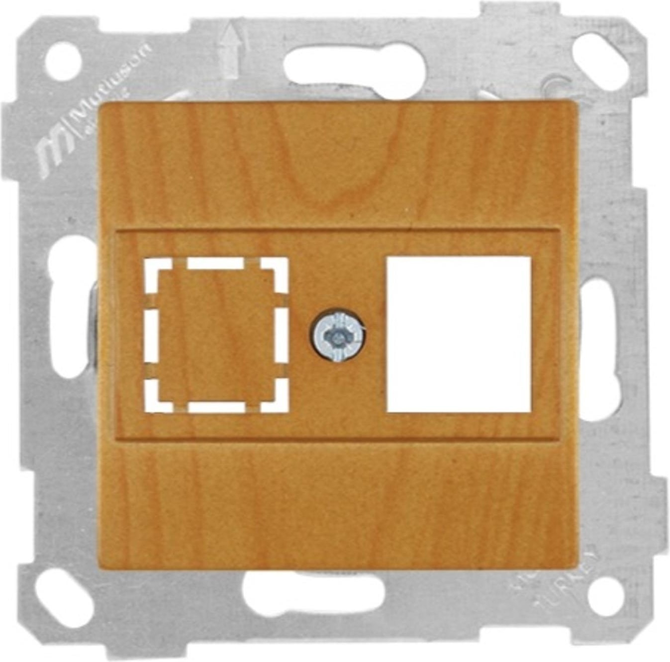 Rita Meşe Mek+Tuş 1RJ45 (Kon.süz)Data Prizi