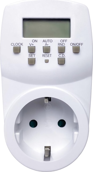 Timer-2 1780W Di̇gi̇tal Haftalik Zaman Ayarli Pri̇z